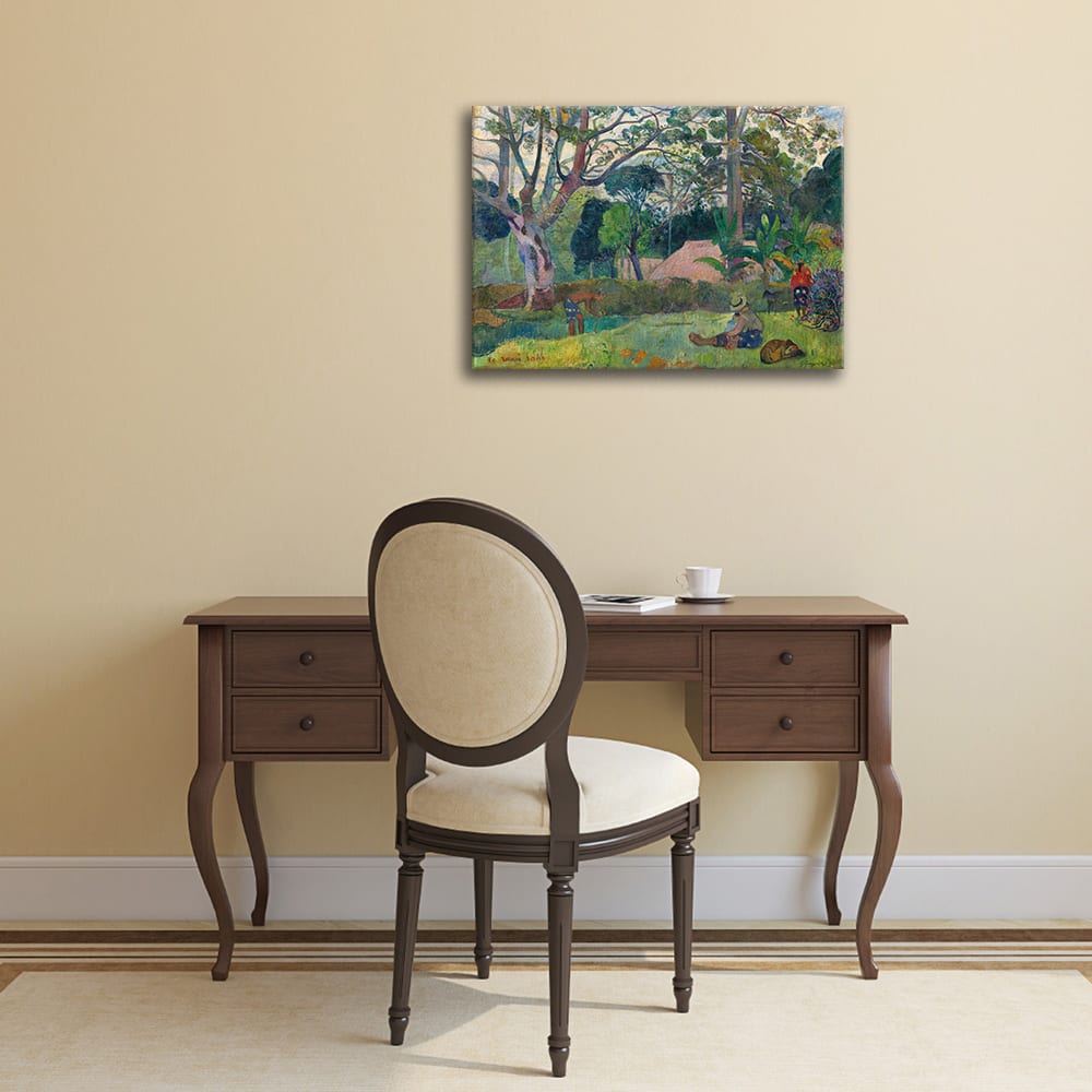 Stampa su tela - Il Grande Albero - Paul Gauguin cm. 60x80 -