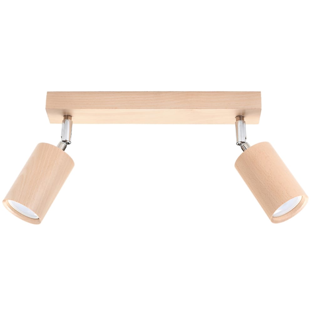 Sollux Lighting Deckenlampen aus Holz in Naturholz style classic chic Braun