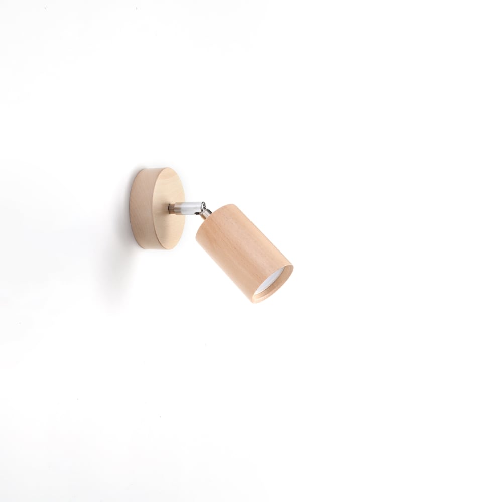 Applique Bois Bois Naturel GU10 1 Berg — vue 3