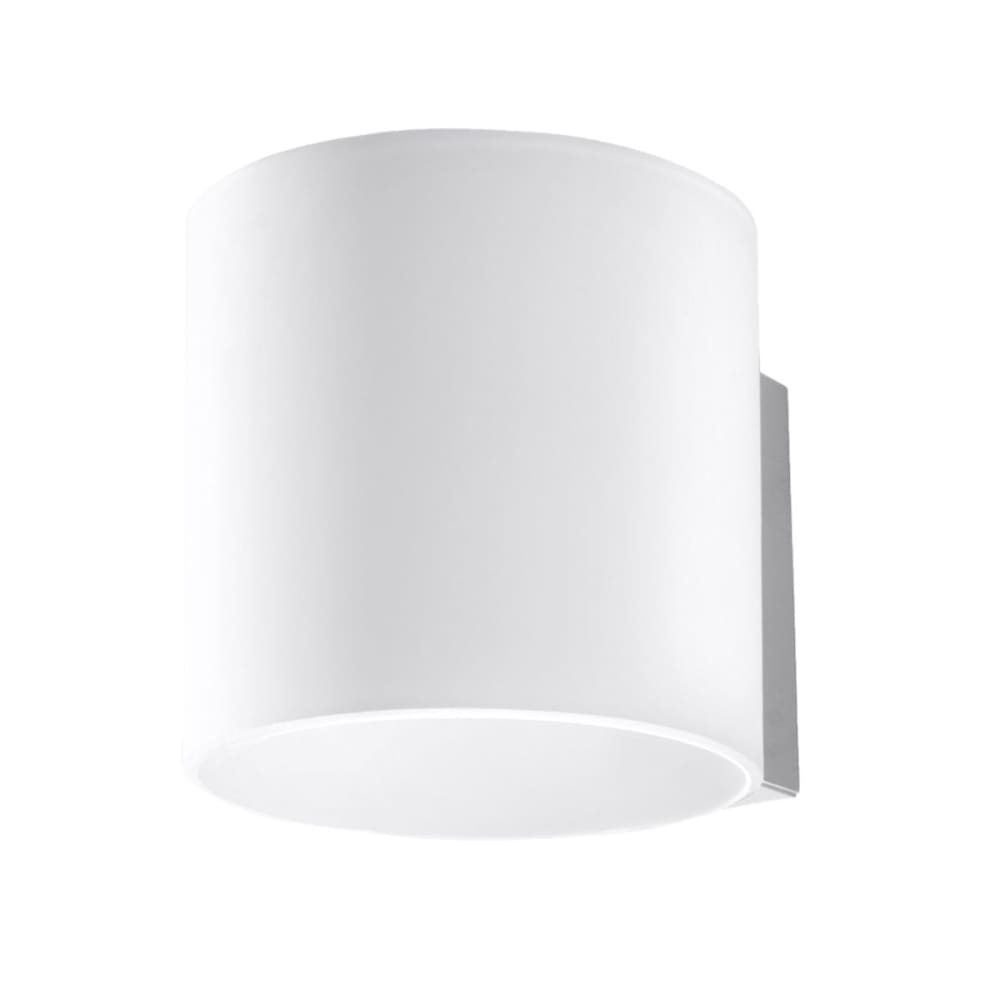 Sollux Lighting Wandlampen aus Glas in Weiß style classic chic Weiß Glas