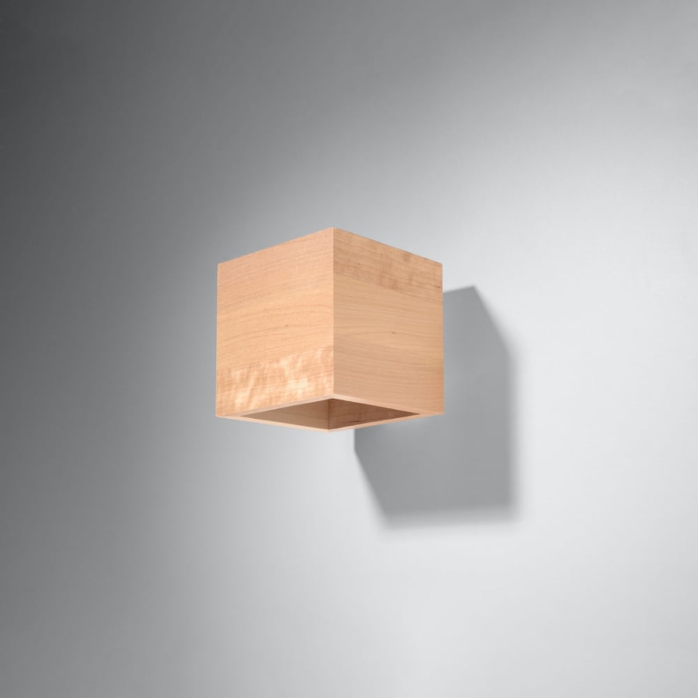 Lámpara de pared madera natural madera alt. 10 cm - Maisons du Monde