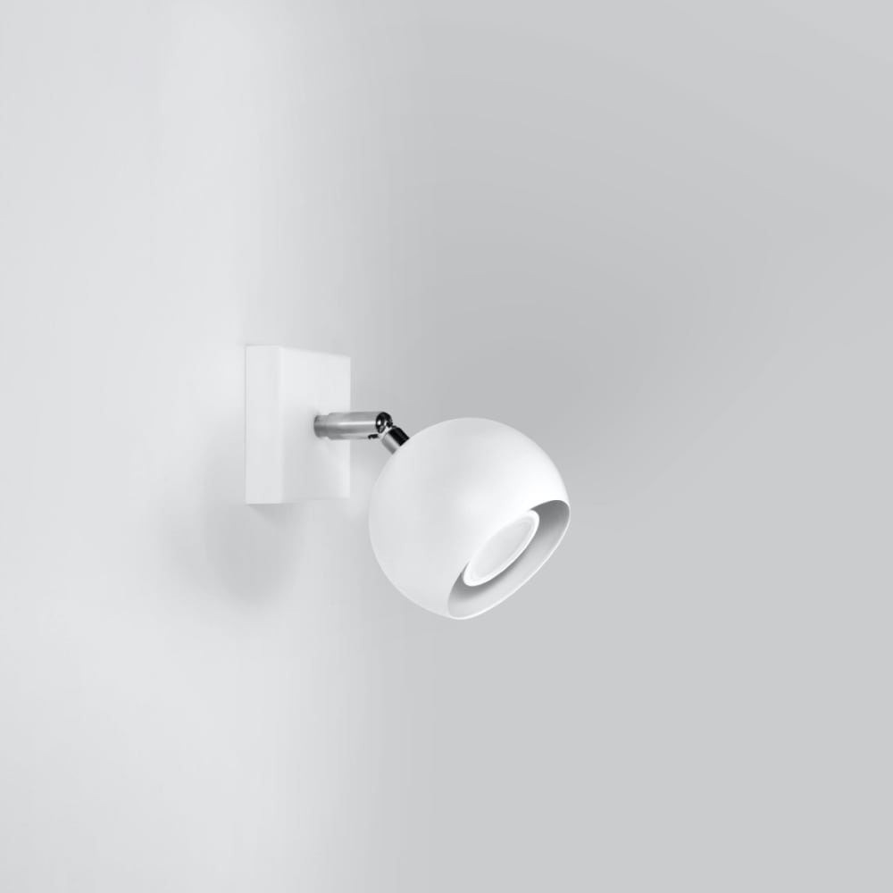 Applique Acier Blanc GU10 1 Oculare - Maisons du Monde