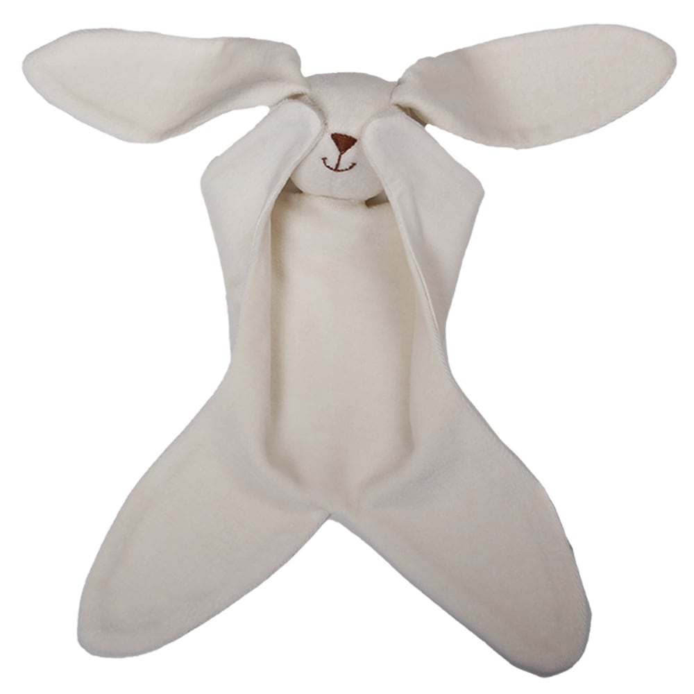 Doudou coton bio velours 30 cm Lapin - Maisons du Monde