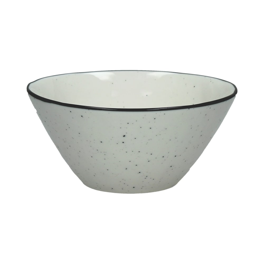 Bol à céréales en porcelaine blanche d16