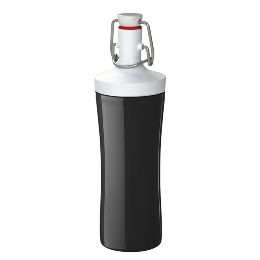 Koziol Botella de agua negra 425ml