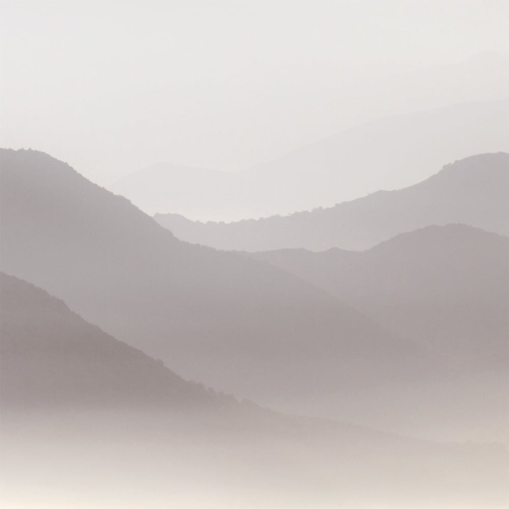 Papier peint misty mountains, beige 340 x 250cm — vue 4