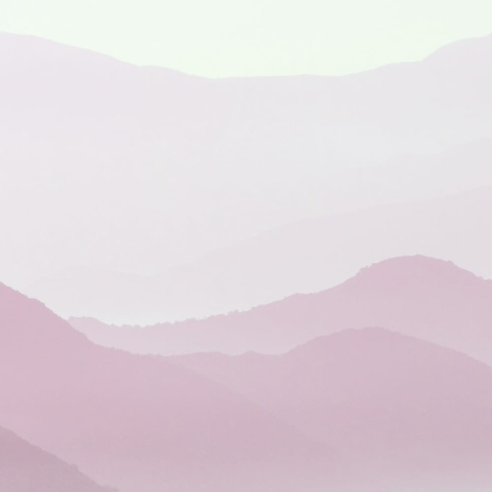 Papier peint misty mountains, rose 340 x 250cm — vue 4