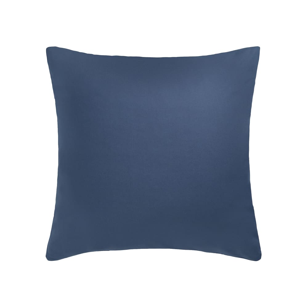 Funda de cuadrante algodón orgánico color azul. Cuadrado mediano