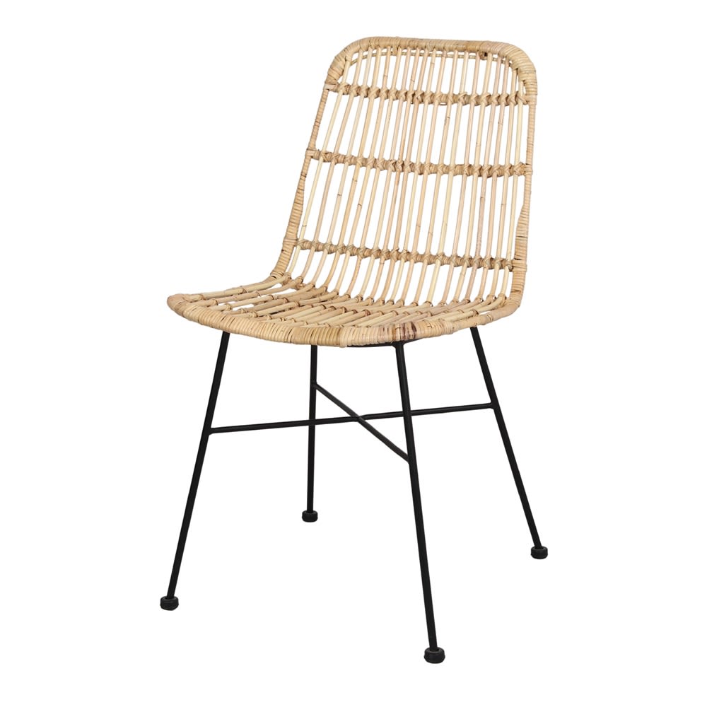 Silla de ratán maresca - naturale - 85x44x58