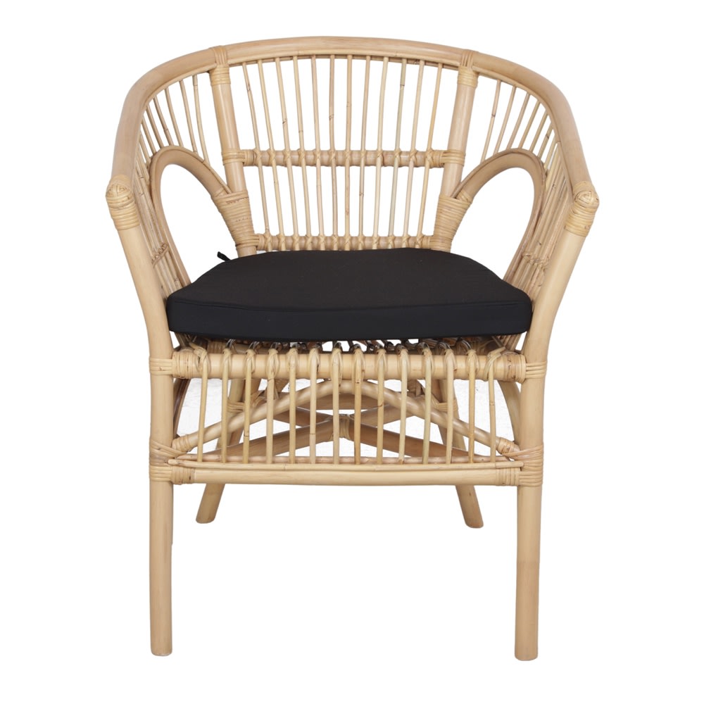 Silla de ratán natural kelek - naturale - 81x61x62 - Maisons du Monde