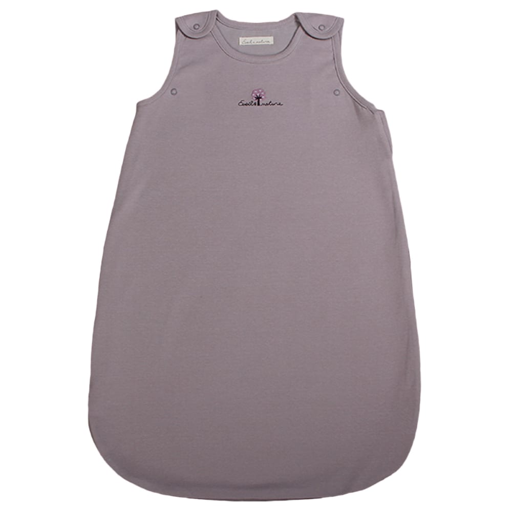 Eveil et Nature Leichter Schlafsack 70 cm 0-6 Monate TOG 0.5 Bio-Baumwolle VIOLETT BAUMWOLLE Baby