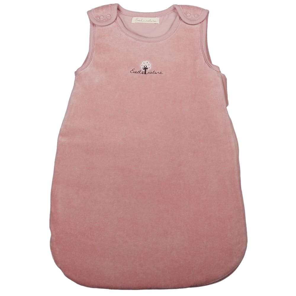 Eveil Et Nature - Gigoteuse hiver 55 cm 0-3 mois Coton bio Bois de rose
