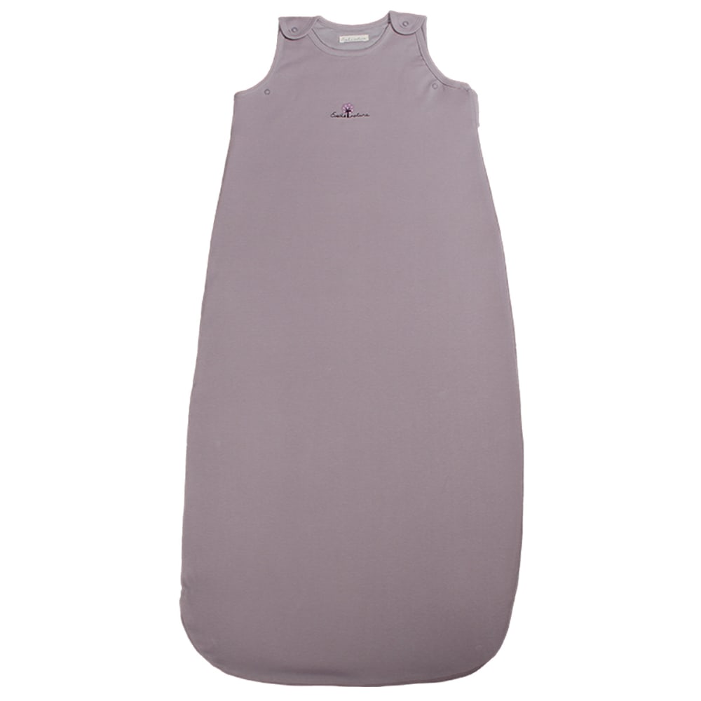 Eveil et Nature Leichter Schlafsack 85/110 cm 18-36 Monate TOG 0.5 Bio-Baumwolle VIOLETT BAUMWOLLE Baby