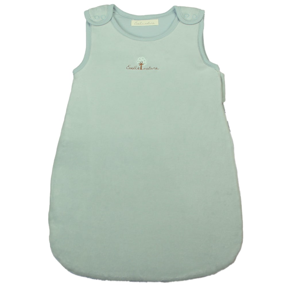 Eveil Et Nature - Gigoteuse hiver 55 cm 0-3 mois Coton bio Aqua