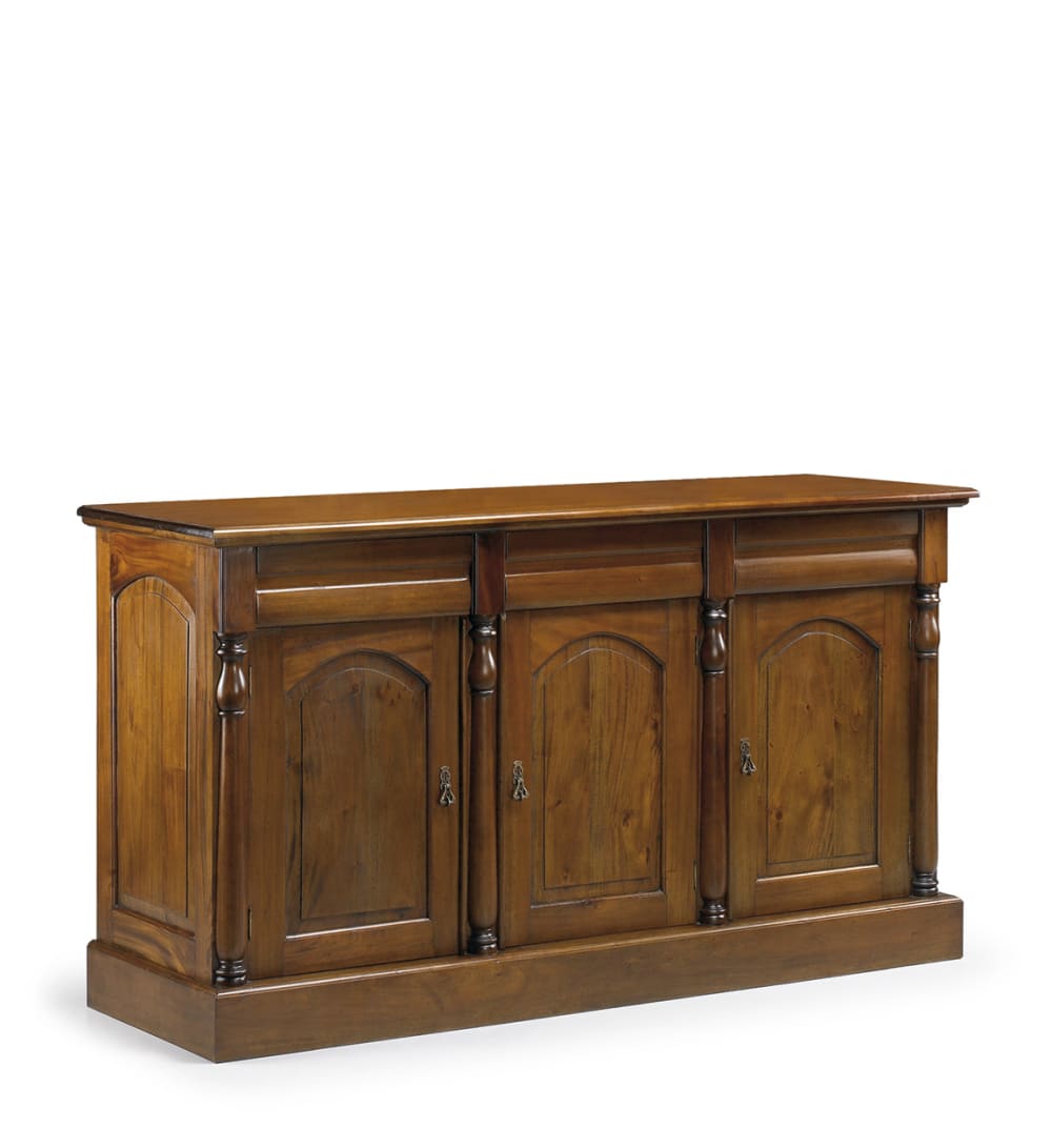 Bufet de madera marrón anch. 170 cm