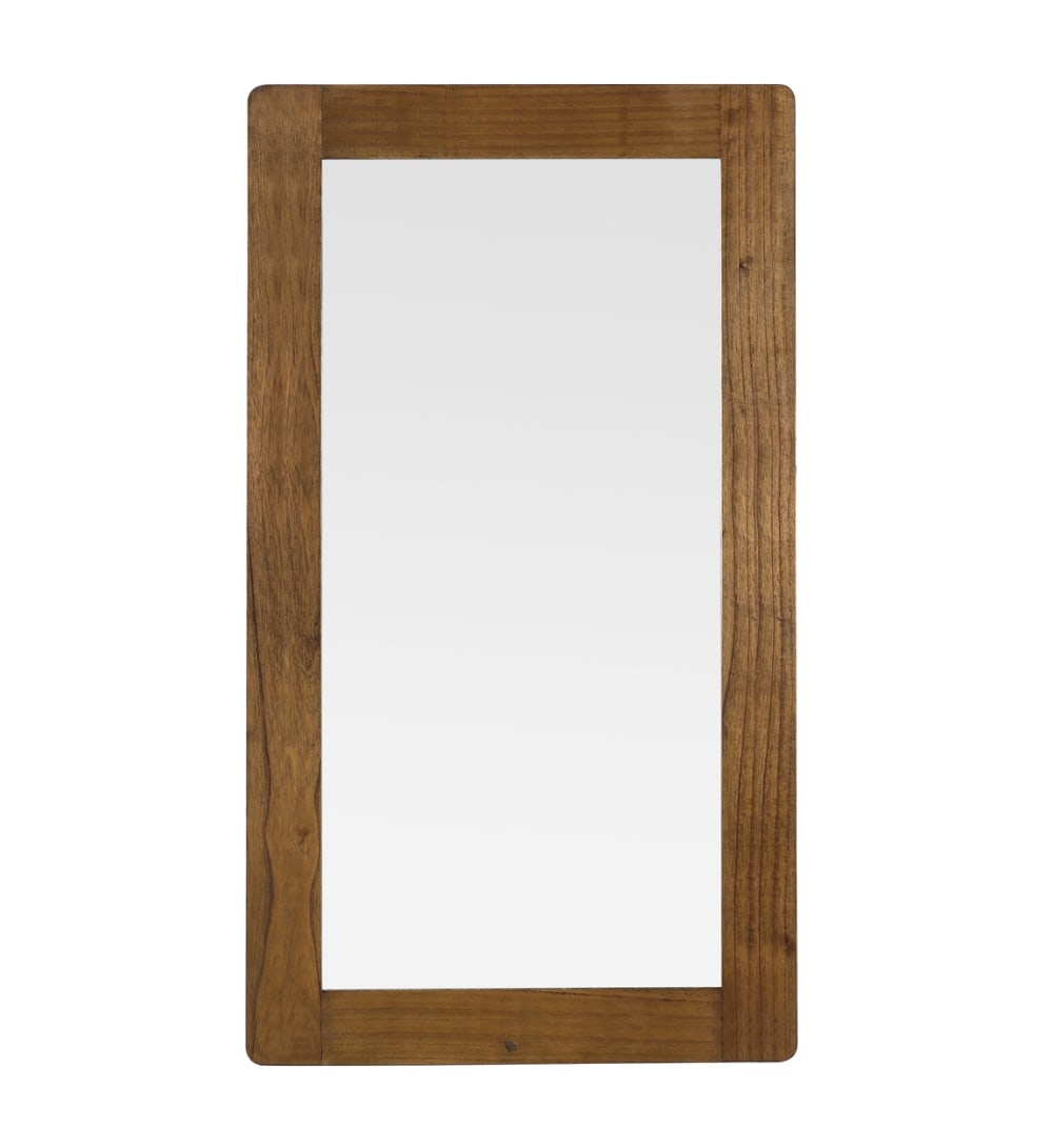 MOYCOR Miroir en bois marron H150 style campagne