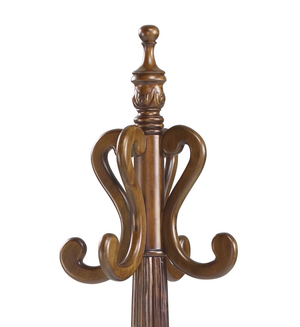 Perchero de madera de caoba marrón alt. 190 cm - Maisons du Monde