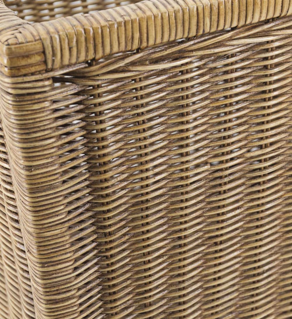 Cesta de ratán marrón - Maisons du Monde