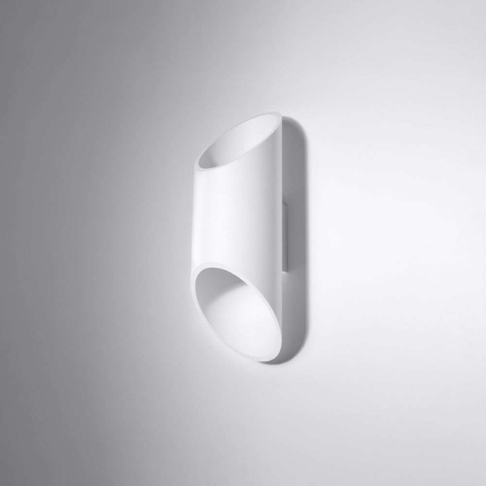 Lámpara de pared blanco aluminio alt. 30 cm - Maisons du Monde