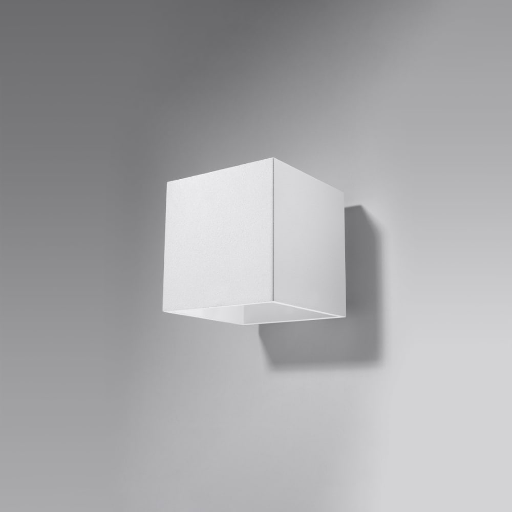 Lámpara de pared blanco aluminio alt. 10 cm - Maisons du Monde