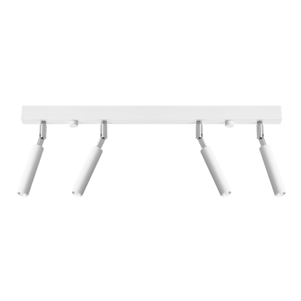 Sollux Lighting Deckenlampen aus Aluminium in Weiß style classic chic Weiß Aluminium