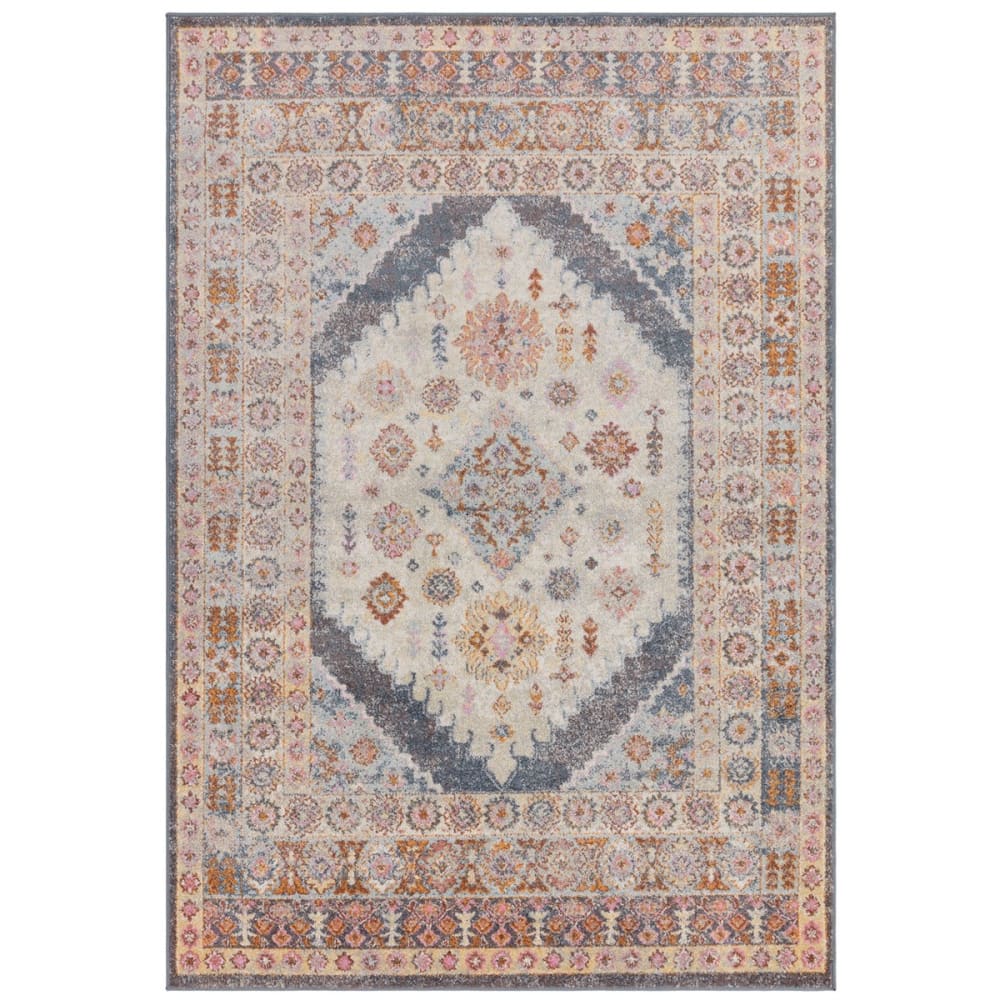 Tapis de salon en polypropylène multicolore 120x170 cm