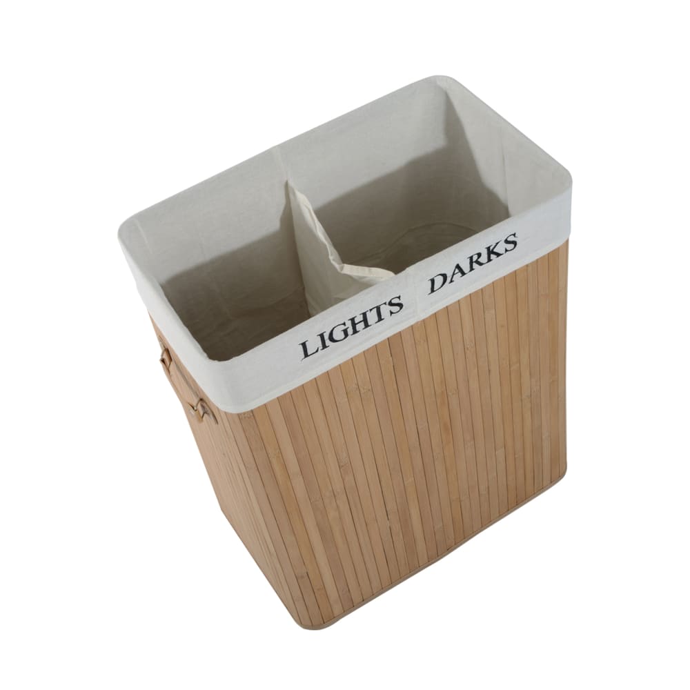 Cesta para ropa sucia 52x32x63 cm natural - Maisons du Monde