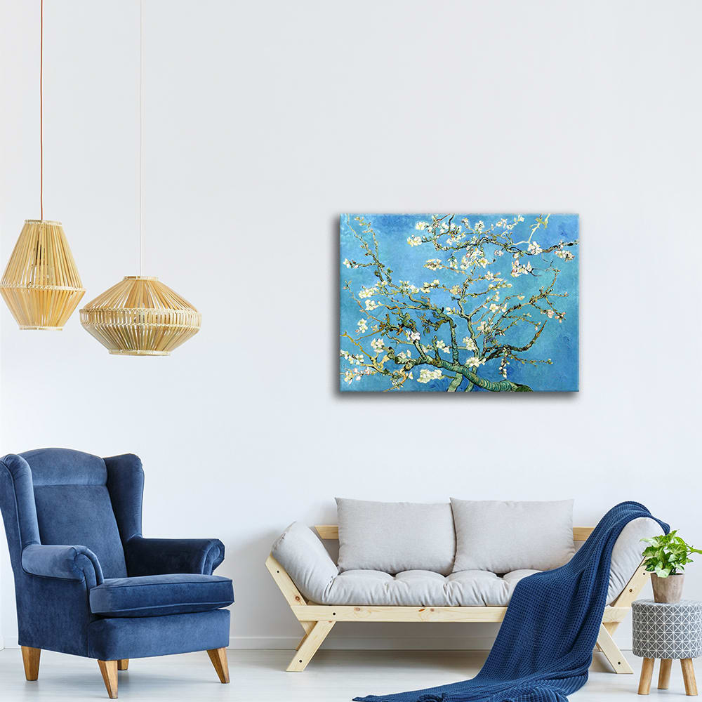 Cuadro lienzo - Almendro en Flor - Vincent Van Gogh - 40x50cm - Maisons du Monde