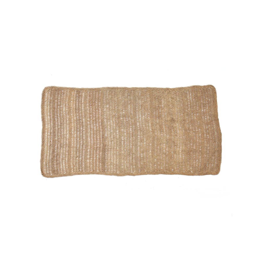 Tapis herbe de mer marron 180x240x2cm