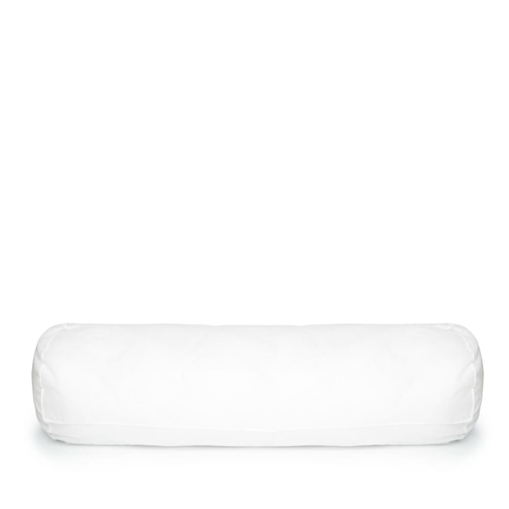 Coussin de garnissage coton et polyester blanc 35x100 cm