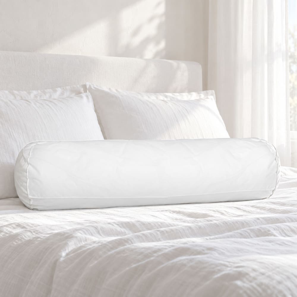 Cojín de relleno de algodón y poliéster blanco 35x100 cm - Maisons du Monde