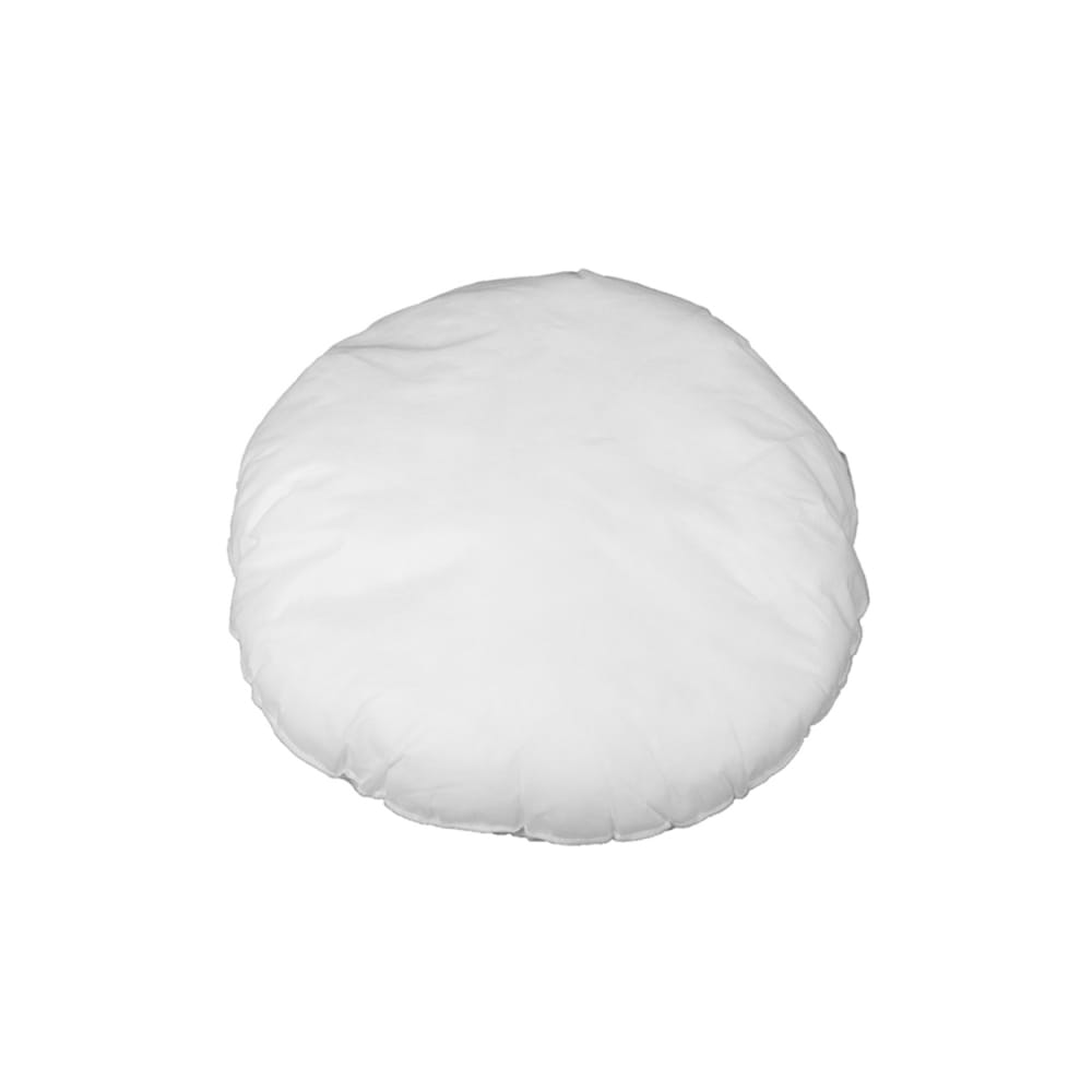 Cojín de relleno de algodón y poliéster blanco ø40 cm