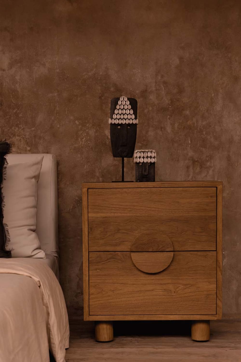 Objeto decorativo de arenisca en gris 10x5x32 cm - Maisons du Monde