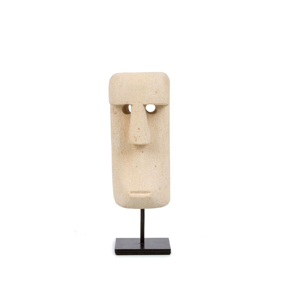 Bazar Bizar Objet décoratif grès marron 5x6x19cm style bord de mer Beige