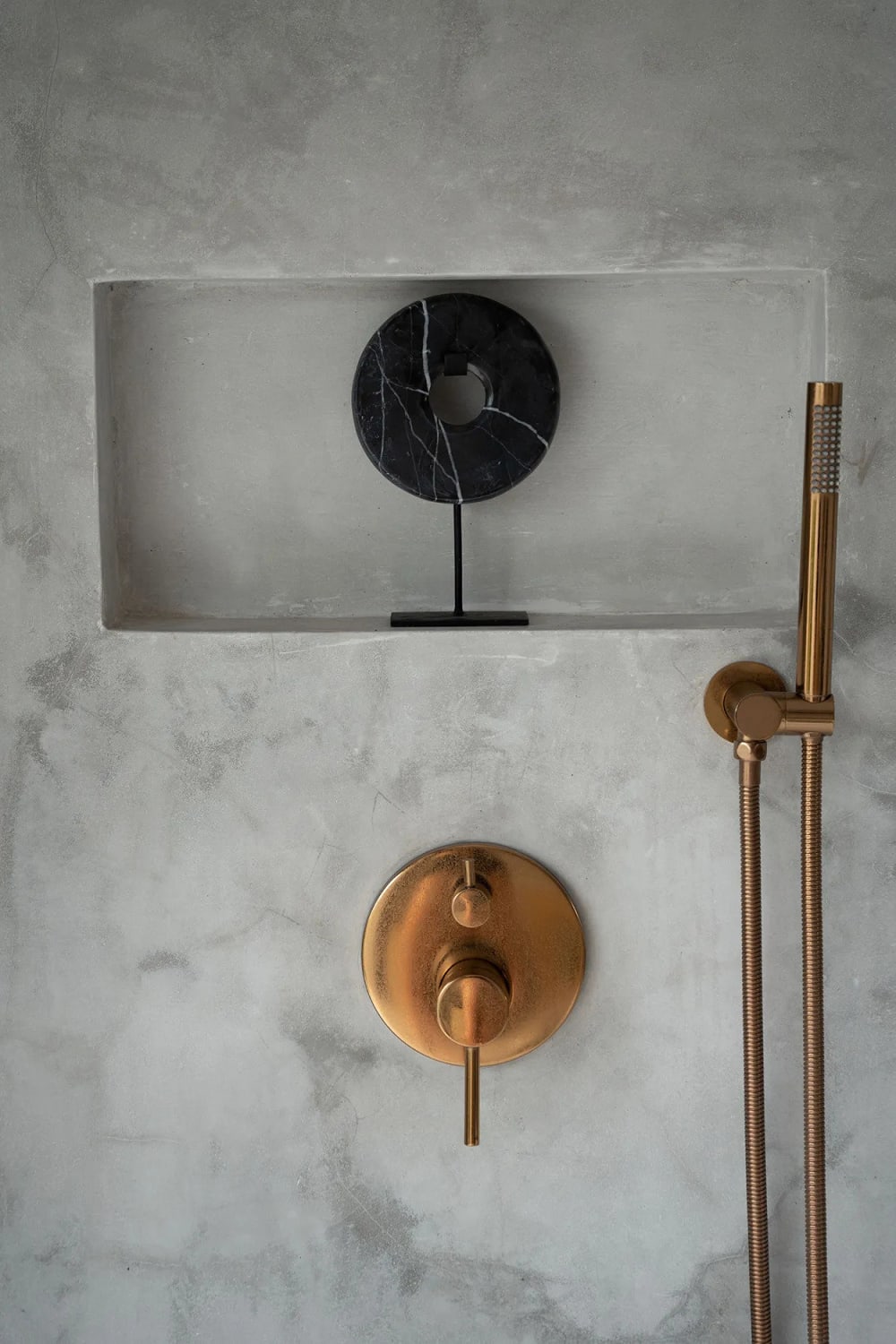 Objet décoratif marbre noir 15x7x25cm - Maisons du Monde