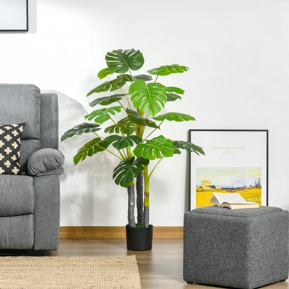 Planta artificial 17x17x120 cm verde - Maisons du Monde