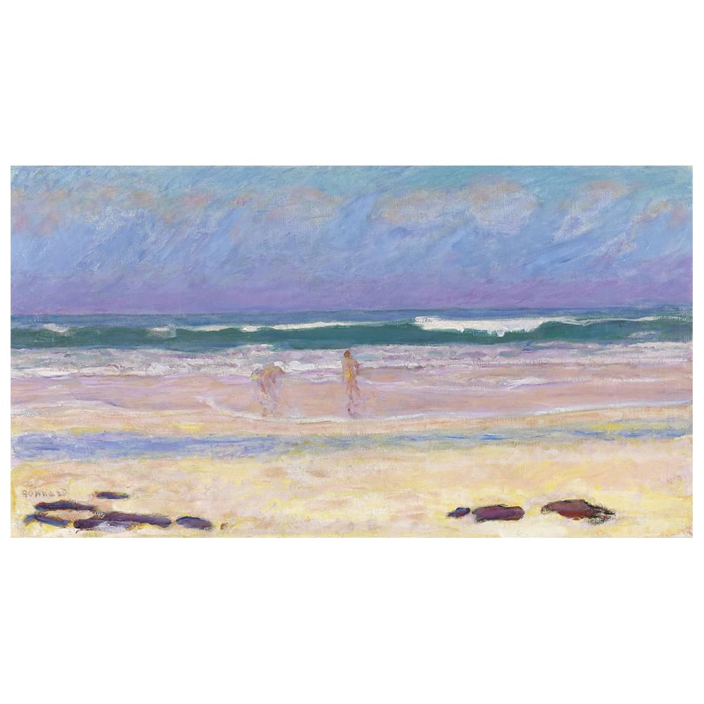 Cuadro lienzo - Plage - Pierre Bonnard - 50x90cm