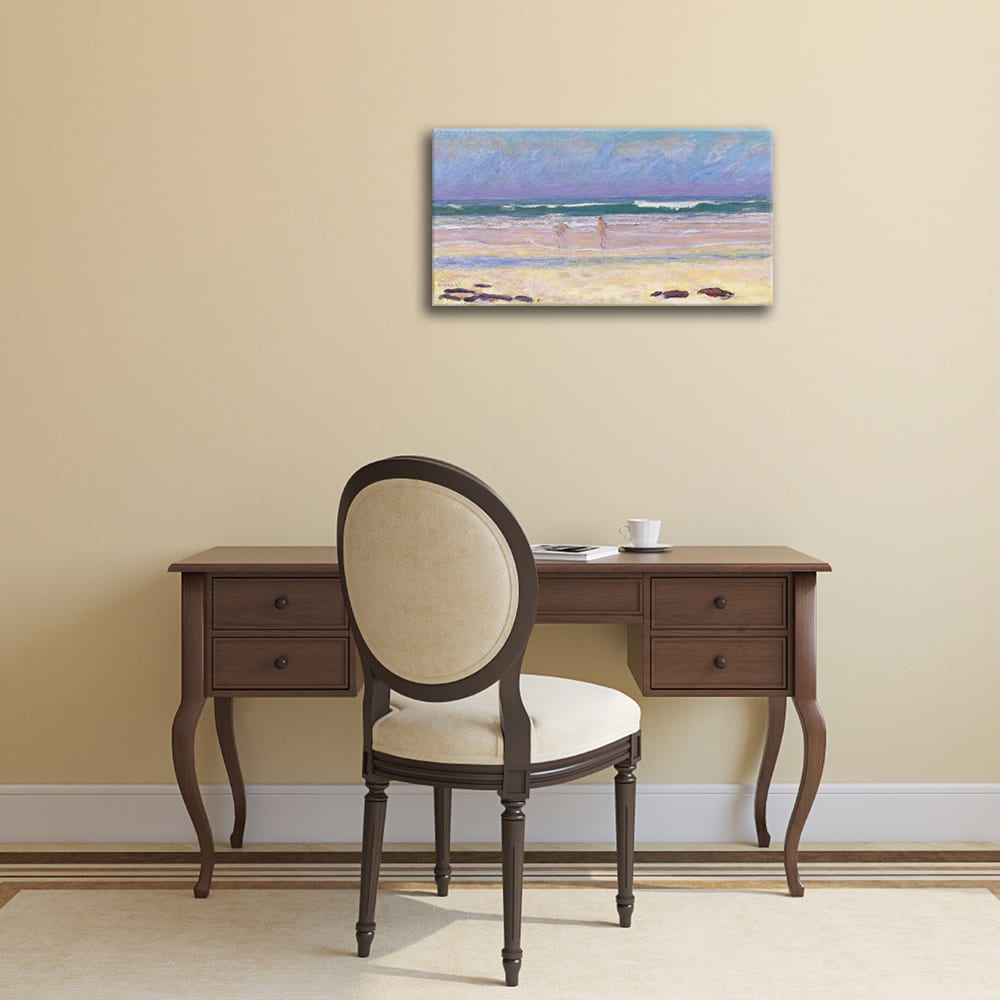 Tableau impression sur toile - Plage - Pierre Bonnard 50x90cm — vue 4