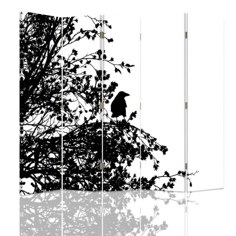 Biombo Forest Silhouette - cm. 180x170 (5 paneles)