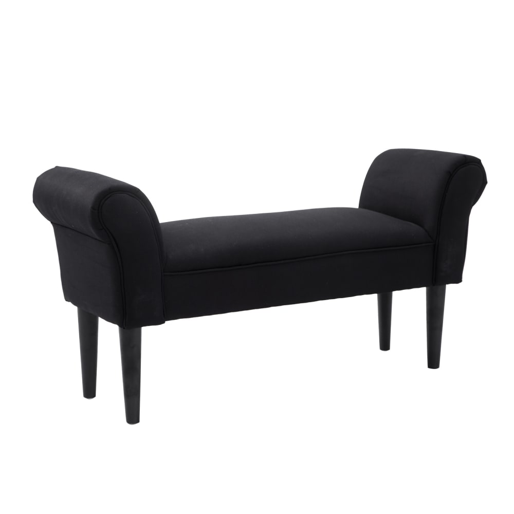 Banco de cama 102x36x51cm negro