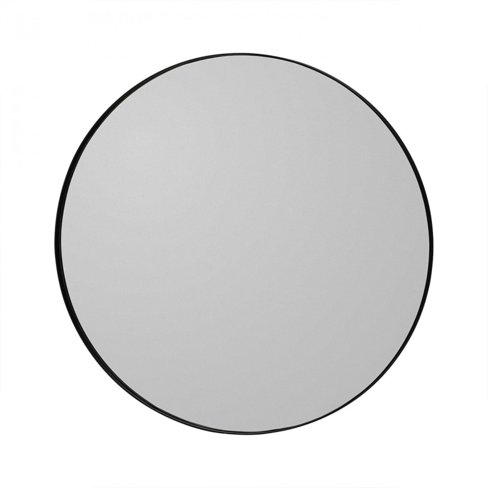 AYTM Miroir mural teinté noir small rond D70cm - Bois