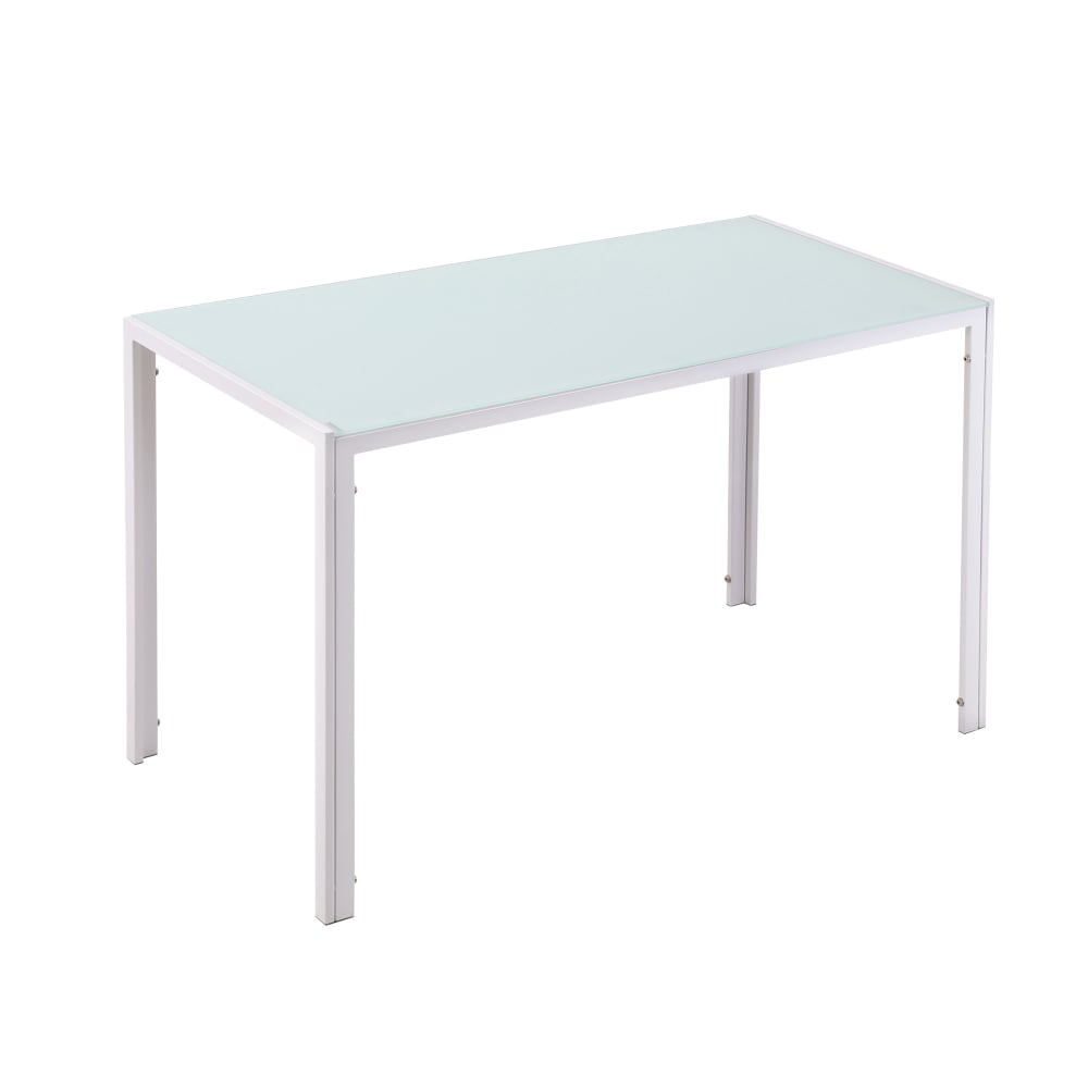 Mesa de comedor 120x60x75 cm blanco