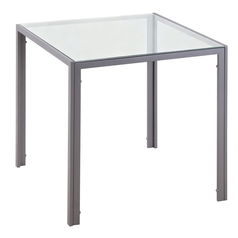 Mesa de comedor 75x75x75 cm gris