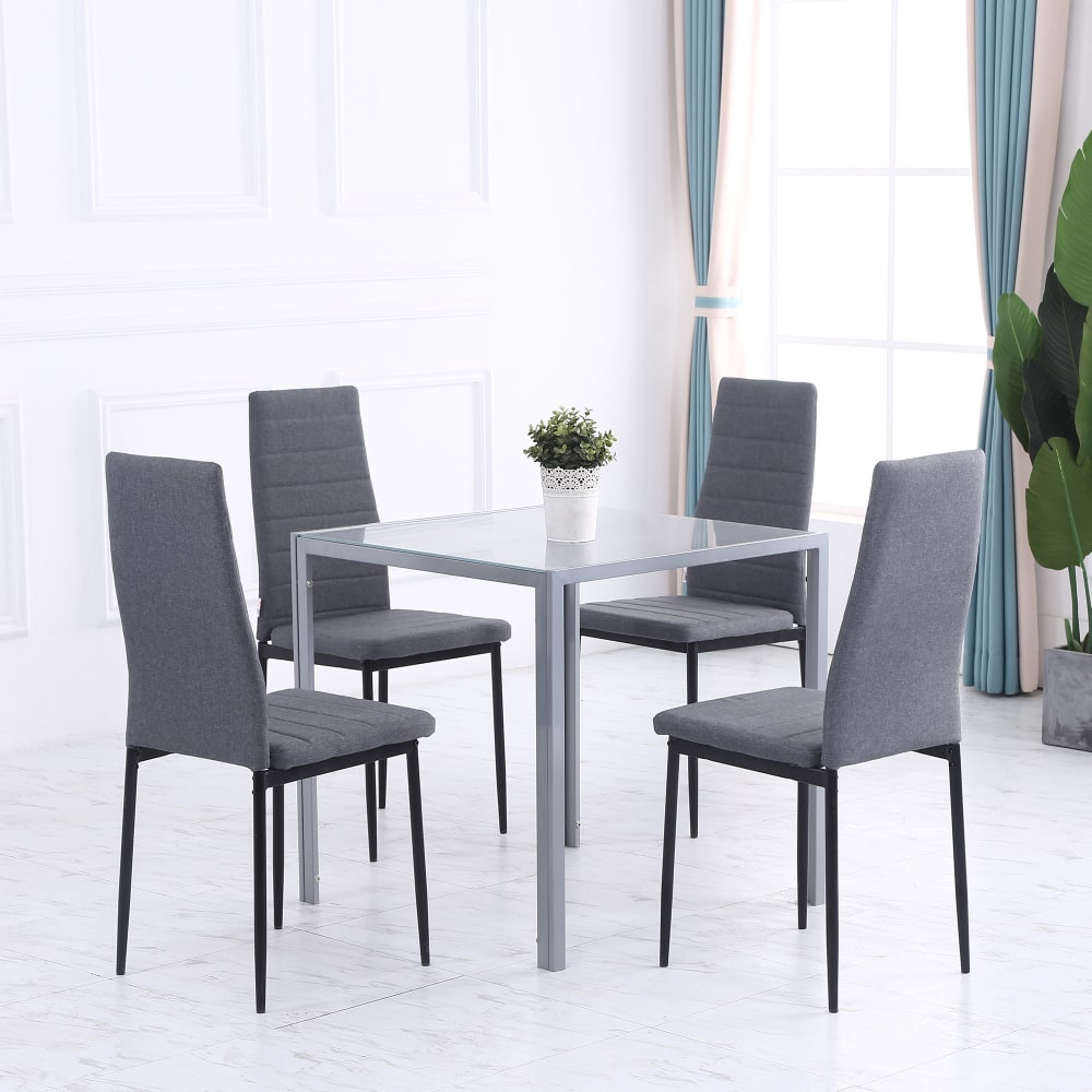 Mesa de comedor 75x75x75 cm gris - Maisons du Monde