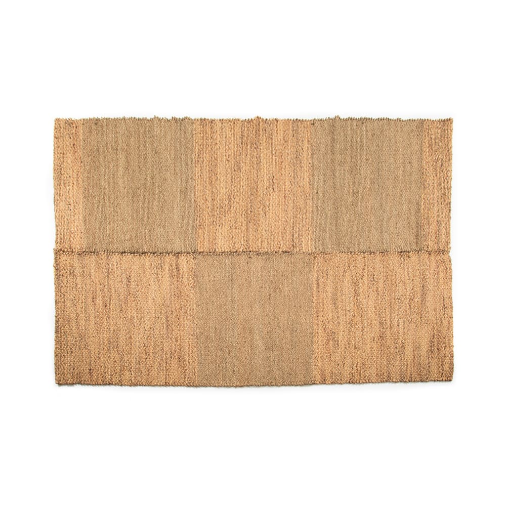 Tapis herbe de mer et jacinthe d’eau marron 280x175x1cm