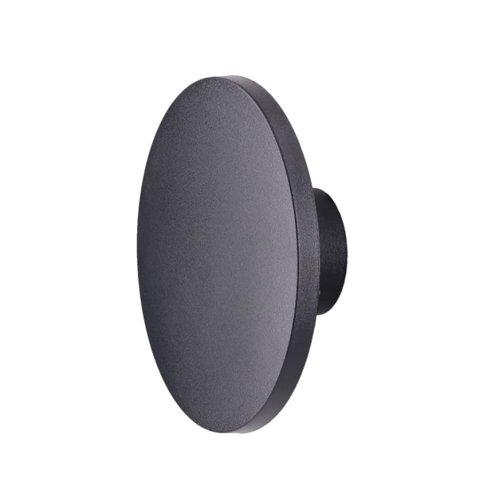 Applique d'extérieur LED en plastique noire
