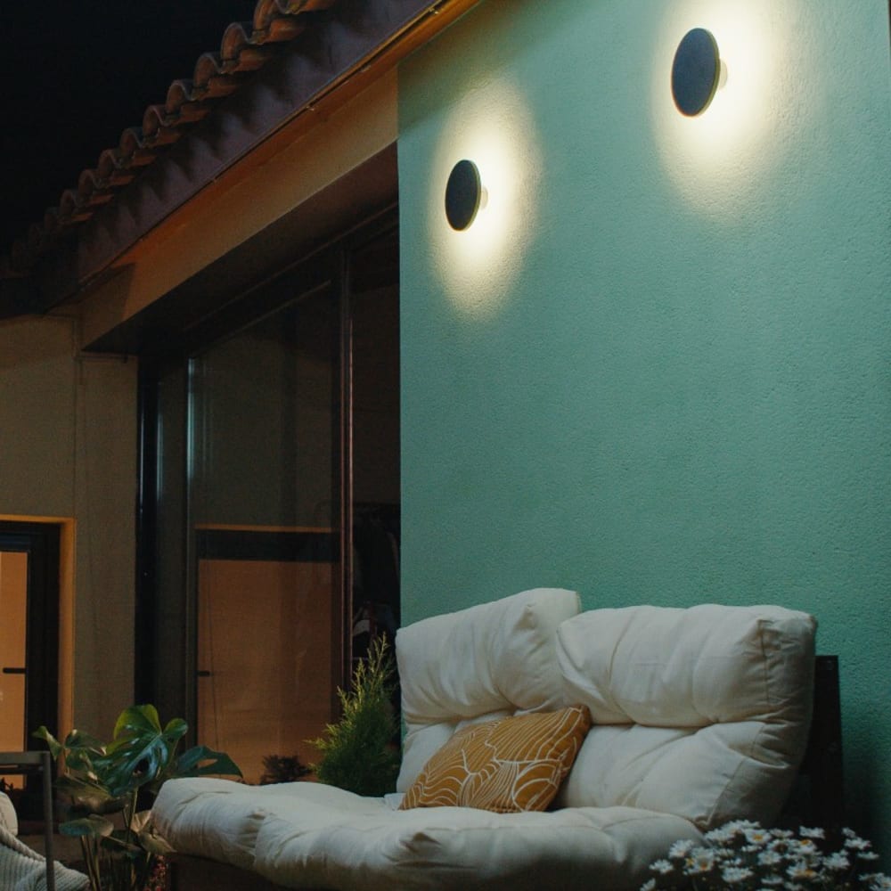 Applique d'extérieur LED en plastique noire - Maisons du Monde