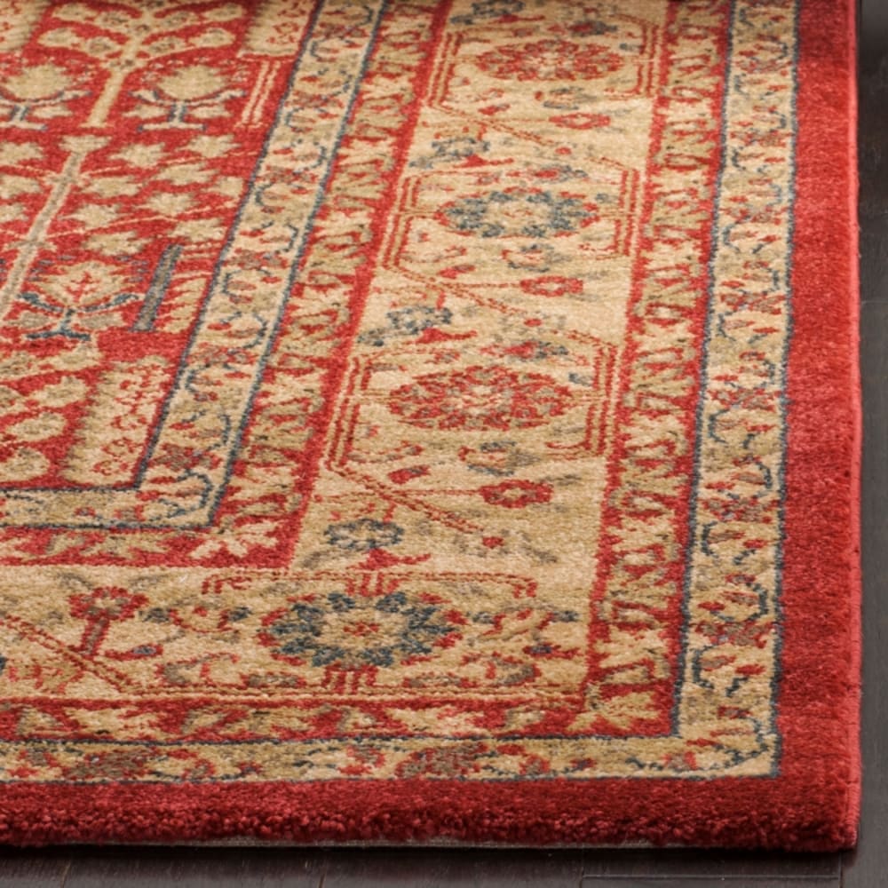 Tapis traditionnel en polypropylène rouge/beige, 155 x 231 cm — vue 4