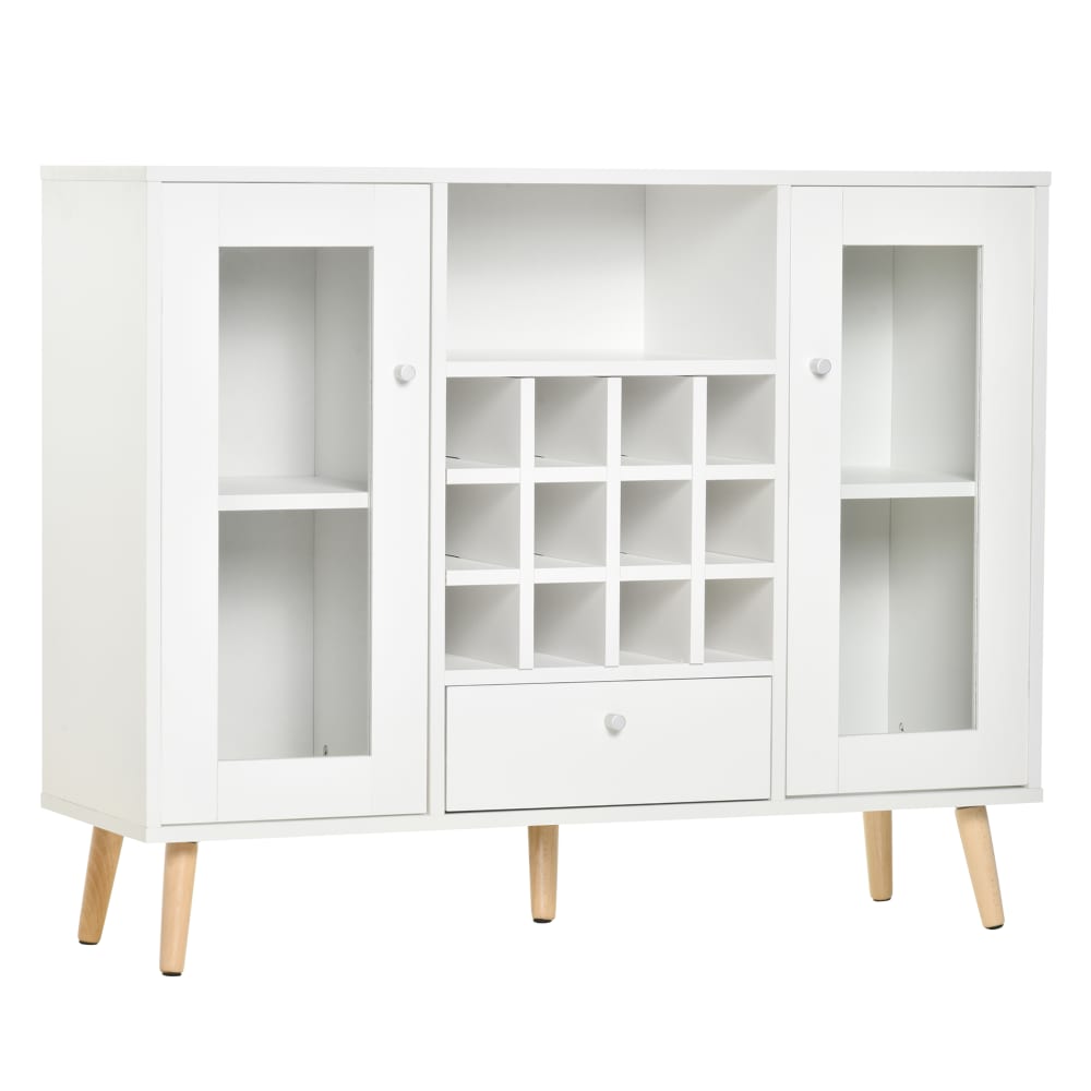 Aparador 100x33x80 cm blanco
