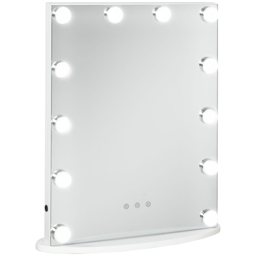 Espejo de maquillaje 41.5x13.5x51 cm blanco